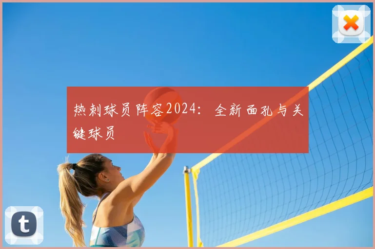 热刺球员阵容2024：全新面孔与关键球员